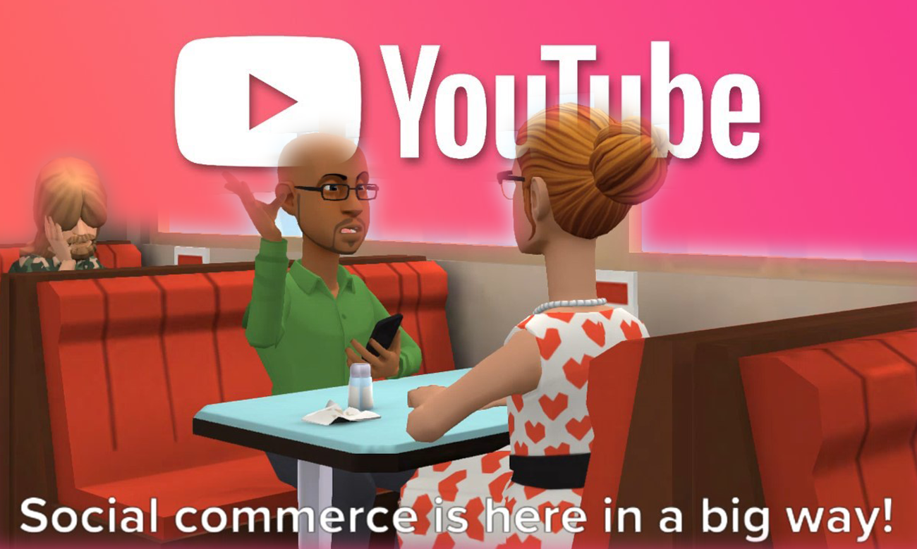 social commerce is here via shoppable content in YouTube