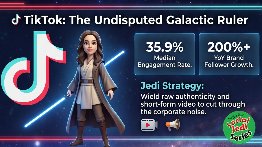 Social Media Engagement - Which Platforms Rule the Galaxy?